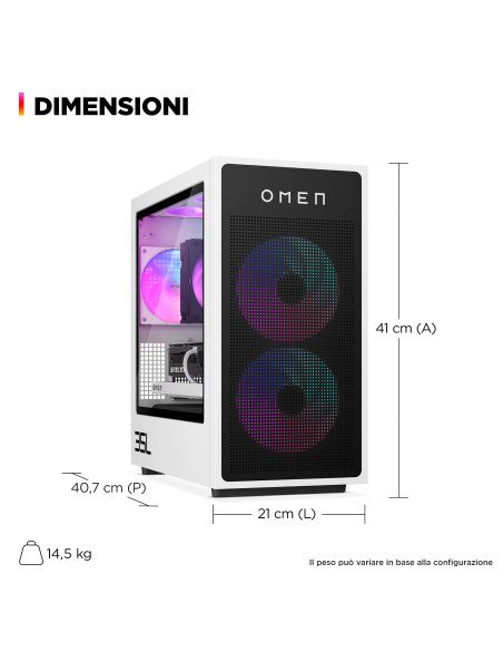 HP OMEN 35L Gaming GT16-0038nl Intel Core Ultra 7 265K 32 GB DDR5-SDRAM 1 TB SSD NVIDIA GeForce RTX 5080 Windows 11 Home Tower P