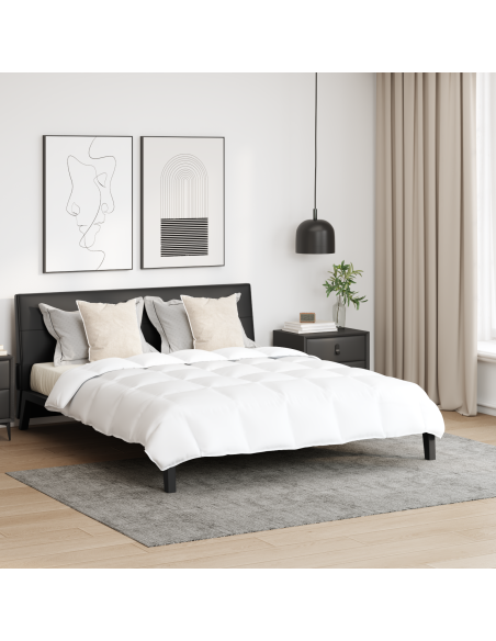 Set di Piumoni con cuscino 3 pcs Bianco Piuma d'anatra