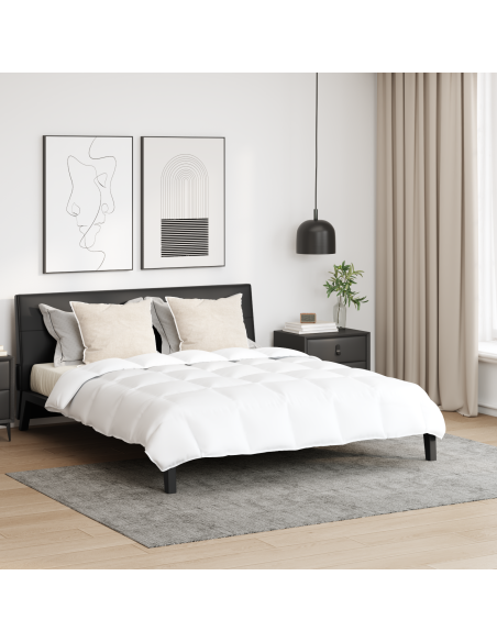 Set di Piumoni con cuscino 3 pcs Bianco Piuma d'anatra