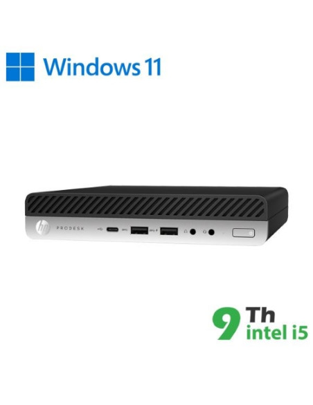 MINI PC HP RINOVO REFURBISHED DM 600-800 G5 RN65534111 i5-9X00T 16GB SSD NEW 480GB W11P