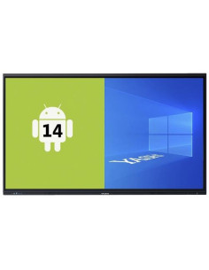 MONITOR SUPERTOUCH AI TOUCH YASHI 65" LY6522 LCD 4K TYPE-C 8GB RAM 128GB STORAGE ANDROID 14 EDLA, staffa a muro inclusa