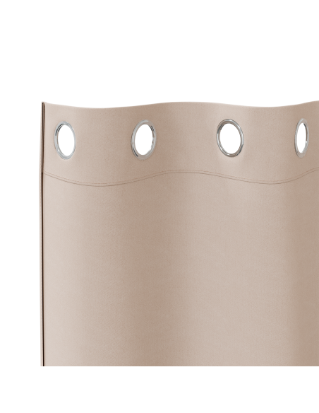 Tende Blackout con Anelli 2 pcs Talpa 260 x 140 cm Poliestere