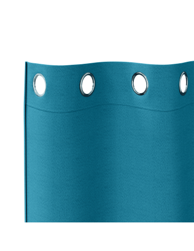 Tende Blackout con Anelli 2 pcs Turchese 260 x 140 cm