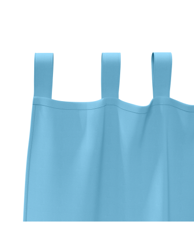 Tende Blackout con Anelli 2 pcs Blu Chiaro 245 x 140 cm