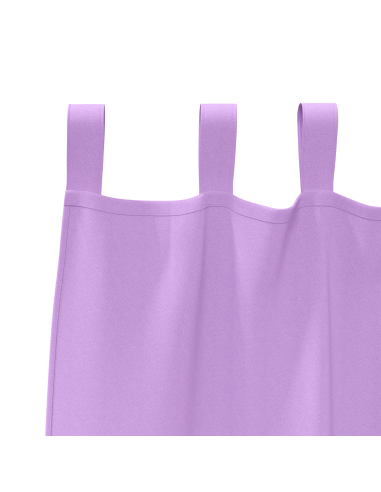 Tende Blackout con Anelli 2 pcs Viola 260 x 140 cm Poliestere