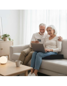 Cuscino per la seduta Nero 40 x 40 x 11 cm