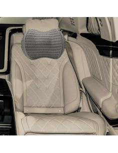 Cuscino con cuscino Grigio 31 x 23 x 14 cm Reticolo 4D