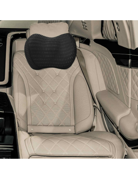 Cuscino con cuscino Regolabile Nero 31 x 23 x 14 cm Reticolo 4D