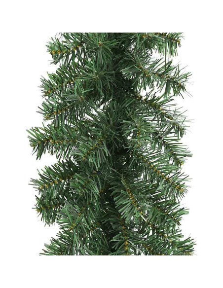 Ghirlanda di Natale 2 pcs Verde 20 m PVC