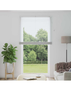 Tenda Veneziana Regolabile Bianco 213 x 110 cm PVC