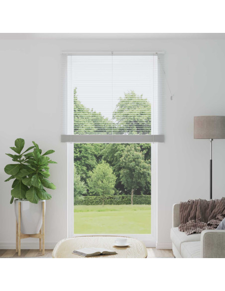 Tenda Veneziana Regolabile Bianco 213 x 110 cm PVC
