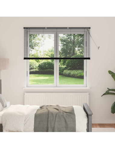 Tenda Veneziana Regolabile Nero 150 x 150 cm PVC