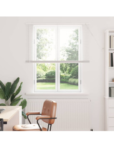 Tenda Veneziana Regolabile Bianco 150 x 120 cm PVC