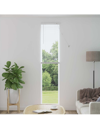 Tenda Veneziana Regolabile Bianco 213 x 40 cm PVC