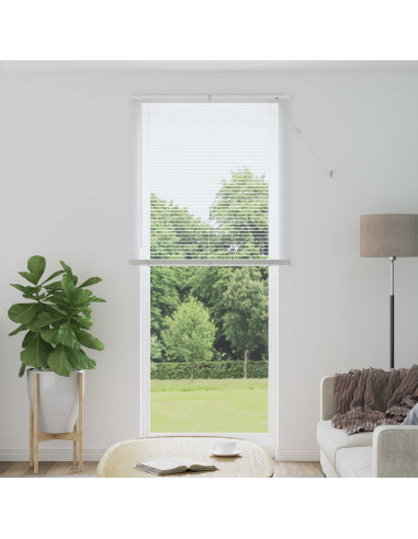 Tenda Veneziana Regolabile Bianco 213 x 80 cm PVC