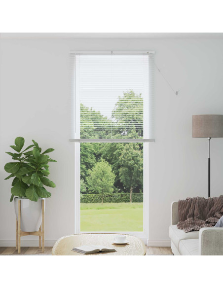 Tenda Veneziana Regolabile Bianco 213 x 90 cm PVC