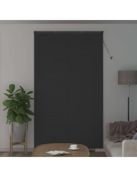 Tenda Veneziana Regolabile Grigio Argento 213 x 160 cm PVC