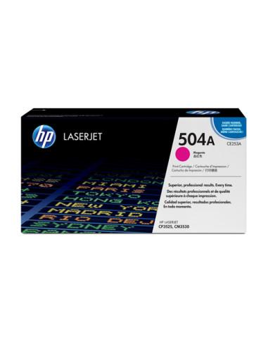 HP Cartuccia Toner originale magenta LaserJet 504A