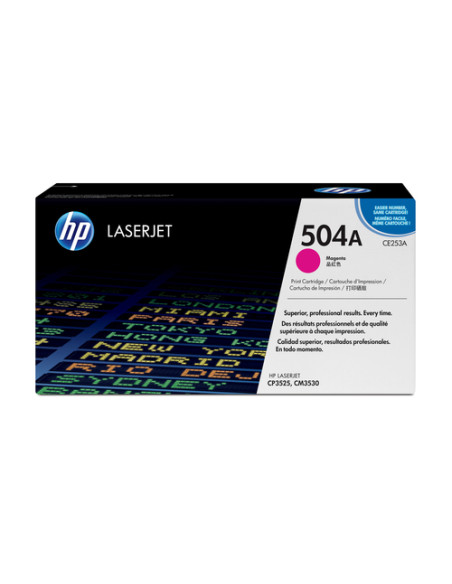 HP Cartuccia Toner originale magenta LaserJet 504A