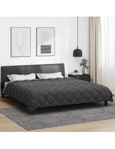 Duvet Invernale Grigio chiaro e Antracite 220 x 240 cm