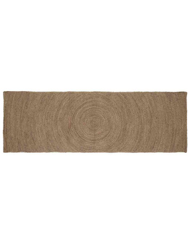 Tappeti per area Rettangolare Grigio 80 x 200 cm Juta