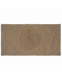 Tappeti per area Rettangolare Grigio 100 x 200 cm Juta