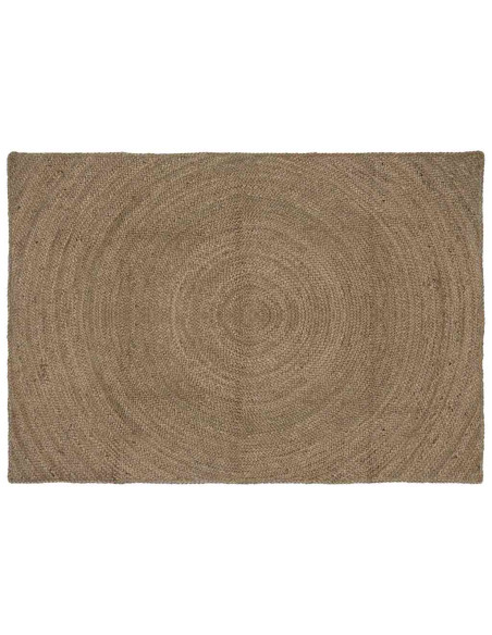 Tappeti per area Rettangolare Grigio 120 x 170 cm Juta