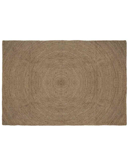 Tappeti per area Rettangolare Grigio 200 x 290 cm Juta