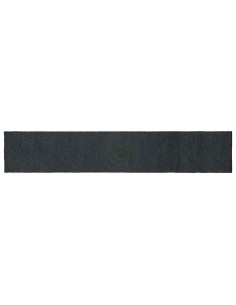 Tappeti per area Rettangolare Grigio scuro 60 x 400 cm Juta