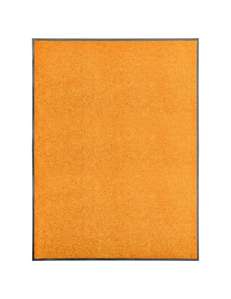 Zerbino Lavabile Arancione 90x120 cm