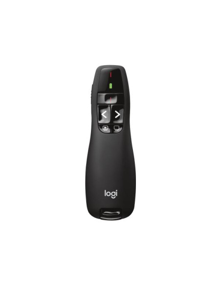 PRESENTER LOGITECH WIRELESS MOUSE R400, 1000 dpi 5 tasti, USB 910-001356 Nero