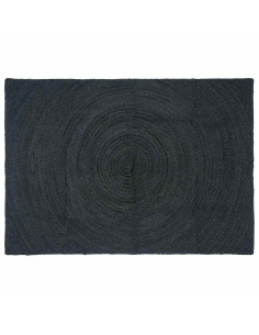 Tappeti per area Rettangolare Grigio scuro 140 x 200 cm Juta
