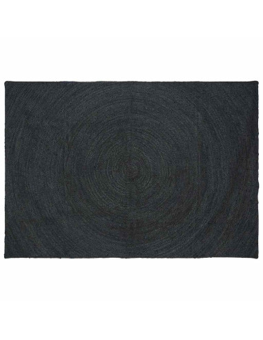 Tappeti per area Rettangolare Grigio scuro 160 x 230 cm Juta