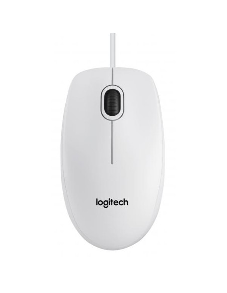 MOUSE LOGITECH "B100 Mouse White USB" 3 tasti 800dpi oem