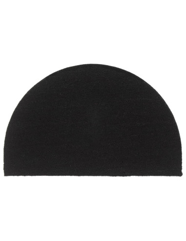 Zerbino Nero Mezzo Rotondo 50x80 cm Fibra di Cocco