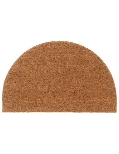 Zerbino Naturale Mezzo Rotondo 50x80 cm Fibra di Cocco