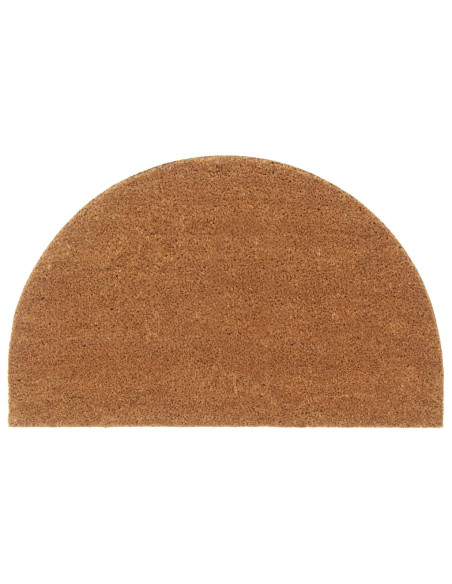 Zerbino Naturale Mezzo Rotondo 50x80 cm Fibra di Cocco