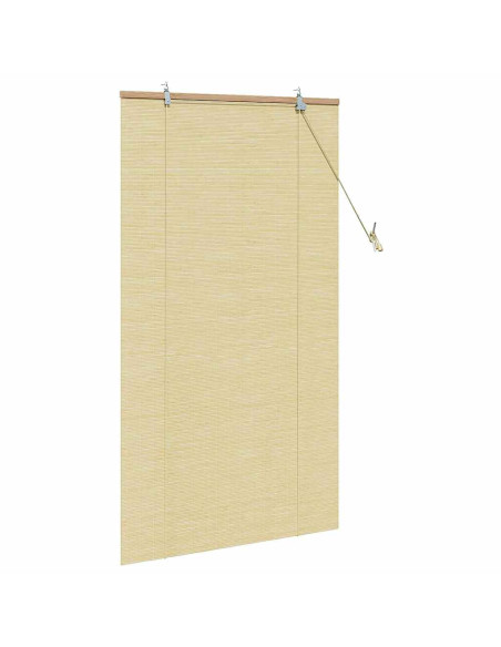 Tenda a rullo con tende Natura 80 x 160 cm Bambù