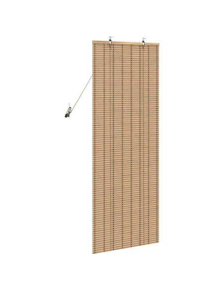 Tenda a rullo con tende Natura 60 x 160 cm Bambù