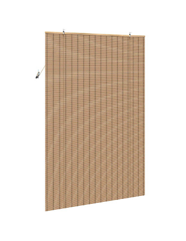 Tenda a rullo con tende Natura 140 x 220 cm Bambù