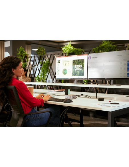 HP Combinazione di tastiera e mouse wireless ricaricabili multidispositivo 725