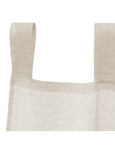 Tenda in Velo con tende 2 pcs Sabbia 260 x 140 cm Poliestere