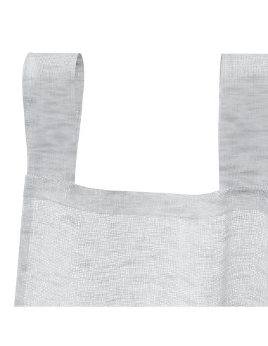 Tenda in Velo 2 pcs Grigio chiaro 140 x 140 cm Poliestere