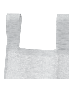 Tenda in Velo 2 pcs Grigio chiaro 260 x 140 cm Poliestere