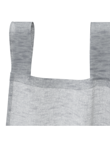 Tenda in Velo 2 pcs Grigio scuro 225 x 140 cm Poliestere