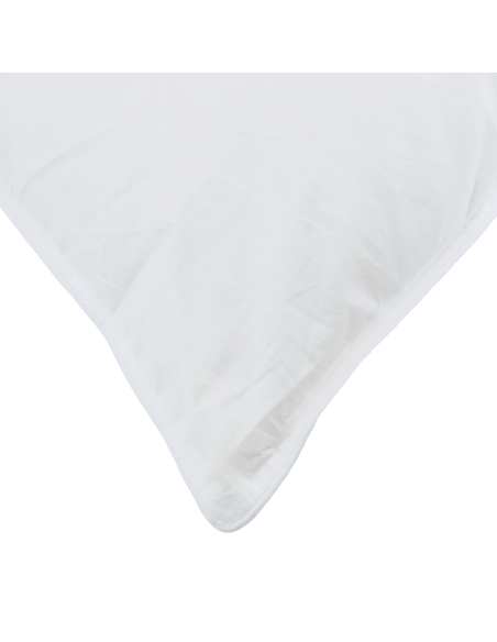 Cuscino con cuscino 2 pcs Bianco 50 x 50 cm Piuma