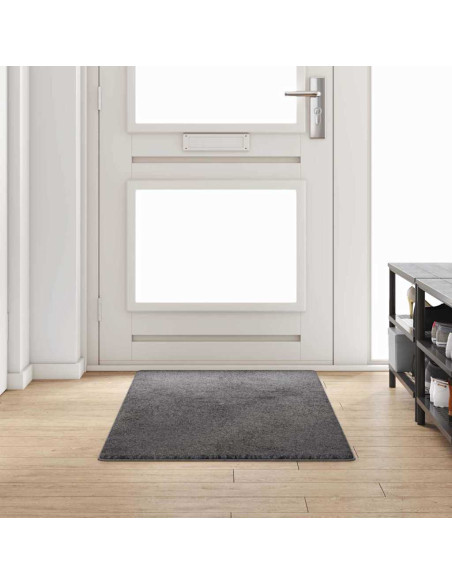 Runner in Moquette Grigio 80 x 200 cm 100% Polipropilene Tuft