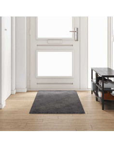 Runner in Moquette Grigio 80 x 250 cm 100% Polipropilene Tuft