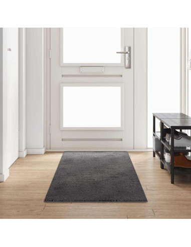 Runner in Moquette Grigio 80 x 300 cm 100% Polipropilene Tuft