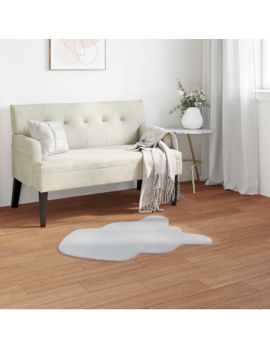 Tappeto in Pelliccia Sintetica di Coniglio Olite Grigio